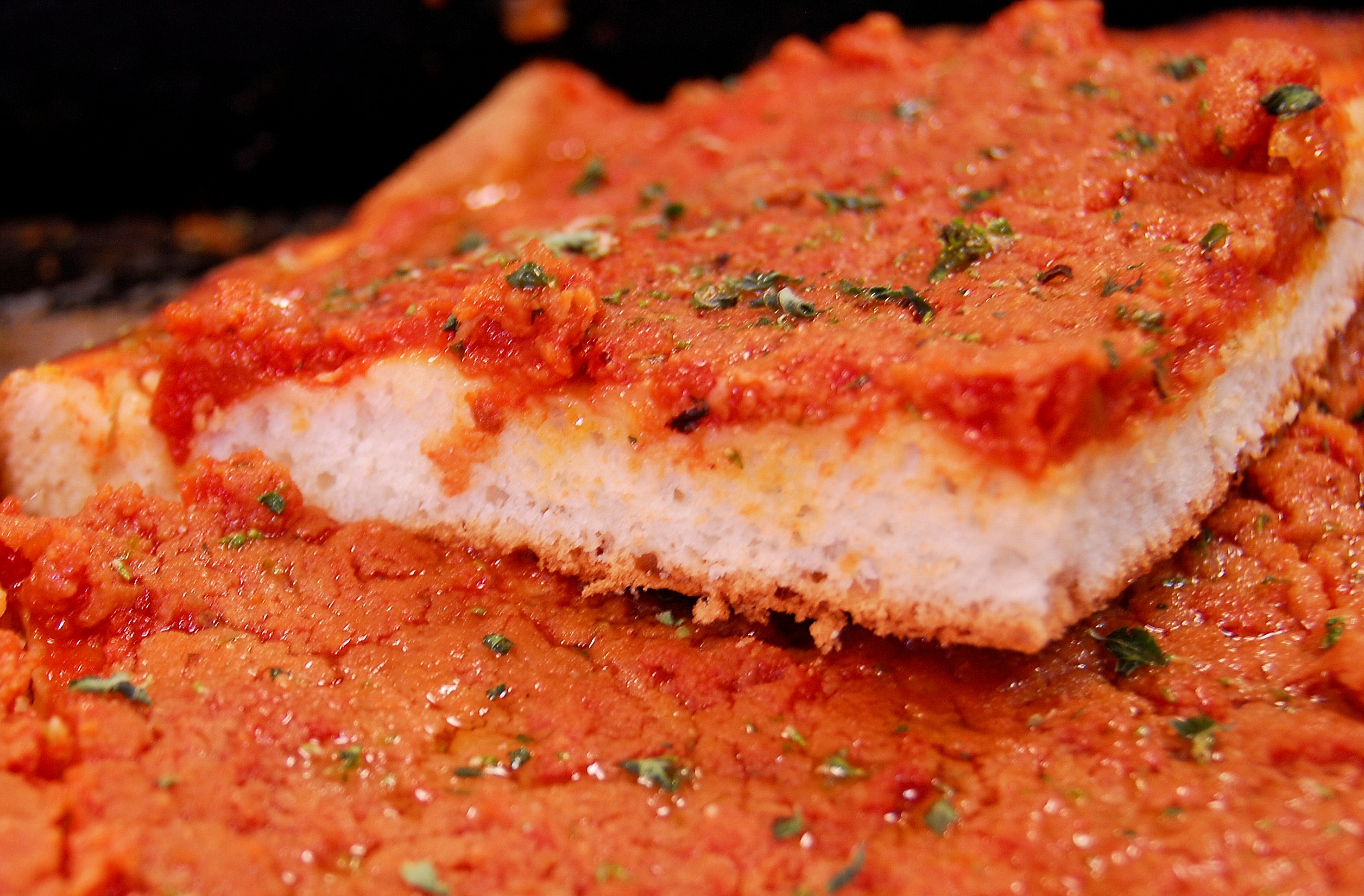 Thick Crust Sicilian Pizza